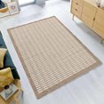 thumbnail image 1 of Cabana Indoor Outdoor Sand Rectangles Rug 5'3"X7', 1 of 1