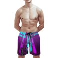 thumbnail image 6 of Hazbin Hotel Mens Board Shorts Quick Dry Swim Trunk Lightweight Soft Swimsuit Bathing Suit for Boys L, 6 of 8