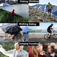 thumbnail image 4 of Raincoat 2 Pack Rain Ponchos for Men Women Adults Reusable Portable Rain Coat Waterproof with Elast, 4 of 5