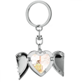thumbnail image 1 of Llavero de alas de ángel en forma de corazón Xinghua Swallow, 1 of 3