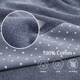 thumbnail image 4 of REGALWOVEN Hand Towel Set 27" x 54", Soft 100% Cotton 600 GSM Luxury Towels Slate Grey 4, 4 of 7