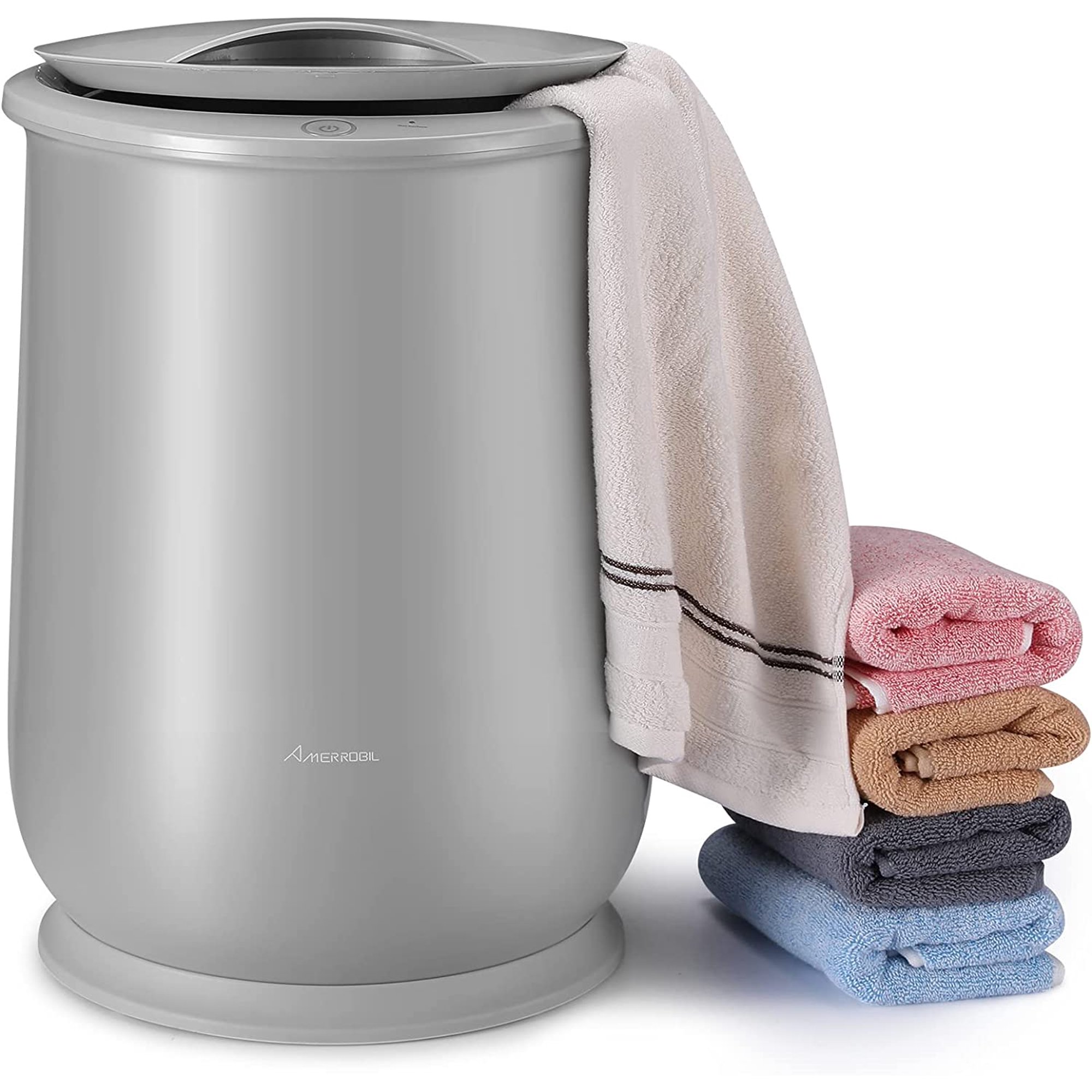 Towel Warmer Bucket for Bathroom, Rapid Heat-up Hot Towel Warmer Heater 20L  Large Blanket Warmer, Flip-Lid Design, Auto Shut-Off, Ideal Gift, Grey -  Walmart.com