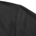 thumbnail image 3 of Men's Cotton Linen Hooded Henley Shirt, Casual Loose Fit Adjustable Drawstring Long Sleeve Tops for Men, Spring Fall Daily Wear Shirts S-3XL, 3 of 8