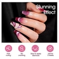 thumbnail image 4 of Gellen Cat Eye Gel Nail Polish, 18ml Gel Polish with Magnet Stick, Magnetic Shimmer Glitter Holographic Nail Polish Soak Off LED Gel for Nail Art DIY, Wine Purple, 4 of 9