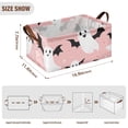 thumbnail image 4 of Ghosts and Stars Storage Bins with Handles Foldable Storage Baskets for Shelves Organizer Cloth Baskets, 4 of 8