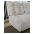 thumbnail image 5 of Global Furniture USA U6066 Cream Faux Leather 3PWR Sectionals, 5 of 5