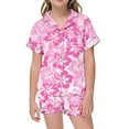 thumbnail image 1 of Little Boy Pajama Set Graphic Kids Button Down Pajamas Set Classic Pajamas Set Silk Christmas Pajamas 4T 5T, 1 of 5