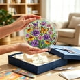 thumbnail image 6 of Beautynvta Acrylic Puzzle Suncatcher Window Hanging, 83 Pieces Sun Catcher Acrylic Puzzles, DIY Suncatchers Puzzles, Home & Garden Decor, 7.9'', (Butterfly Flowers), 6 of 9