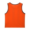 thumbnail image 6 of Manyakai Men's Breathable Mesh Bodybuilding Tank Top Round Neck Sleeveless Sport Top Stretchy Orange L, 6 of 7