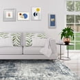 thumbnail image 2 of 8x10 Area Rugs For Living Room Rug Washable: Modern Large Dining Bedroom Carpet Non Slip 8 By 10 Indoor Abstract Home Office Blue Grey, 2 of 8