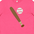 thumbnail image 4 of Inktastic Baseball Bat and Ball Youth T-Shirt, 4 of 5
