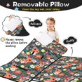 thumbnail image 3 of Pioneer Flower Floral Print Pattern Toddler Nap Mats for Kids Preschool,Sleeping Mat Bag or Kids,Toddler Sleeping Bag,Toddler Nap Mat or Daycare, 3 of 6