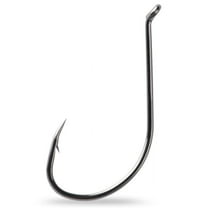 Mustad Super Fine Finesse Hook - Size: 1/0 (Black Nickel) 6pc