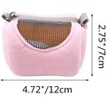 thumbnail image 2 of Bolsa de transporte para hámster, cilindro portátil, bolsa cálida para exteriores con correa de hombro ajustable, 2 of 4