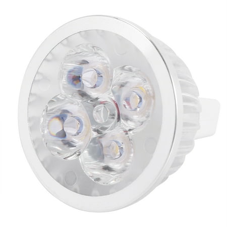 

4 * 1W GU5.3 MR16 12V Warm White LED Light Lamp Bulb