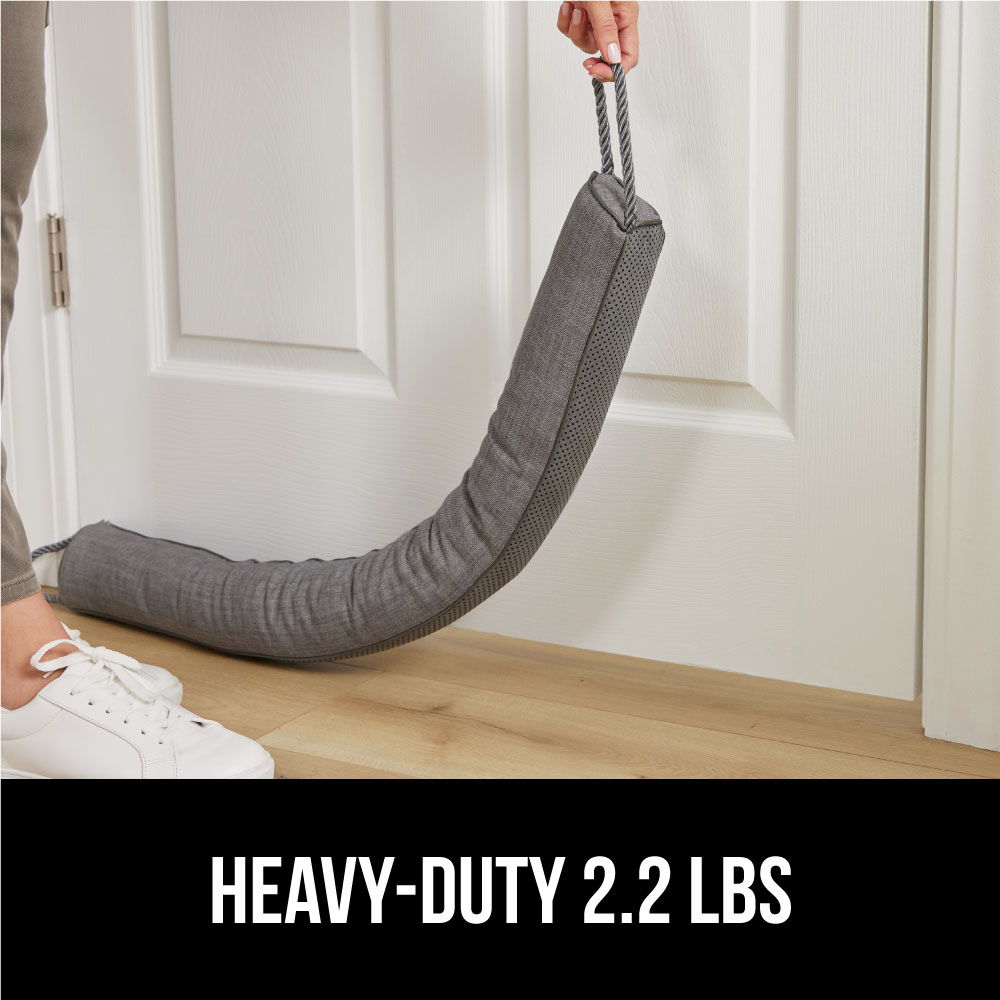 Gorilla Grip Door Draft Stopper 32 Inch, Gray photo 8