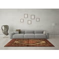 thumbnail image 3 of Ahgly Company Indoor Rectangle Persian Brown Traditional Area Rugs, 3' x 5', 3 of 4