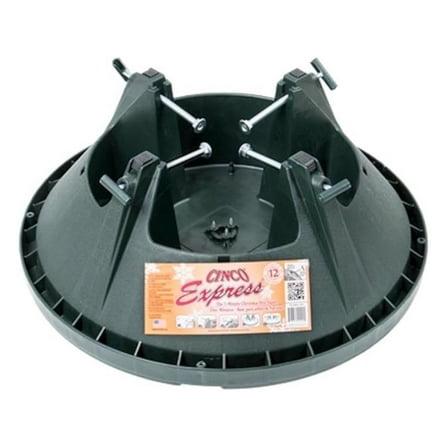 Cinco Plastic Black Christmas Tree Stand 12 ft. Tree Height