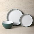 thumbnail image 4 of Christian Siriano Larosso 12-Piece Dinnerware Set Stoneware, Green, 4 of 6