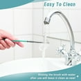 thumbnail image 4 of Plutput 4Pcs Auto Sunroof Drain Cleaning Tools, 118/59 Inch Flexible Drain Brush Long Pipe Cleaners, Tube Cleaning Brush Slim Drain Dredging Tool for Car, Refrigerator, Sewer and Other Drain Holes, 4 of 7