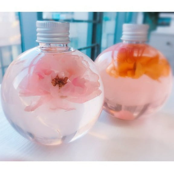 Szbaoan 6 Pack Clear Plastic Bulb Ornament Christmas Tree Decor Fillable Water Bottle Milk Bottle for Beverages Vodka Wine Beer DIY Craft Party Favors 150ml 300ml