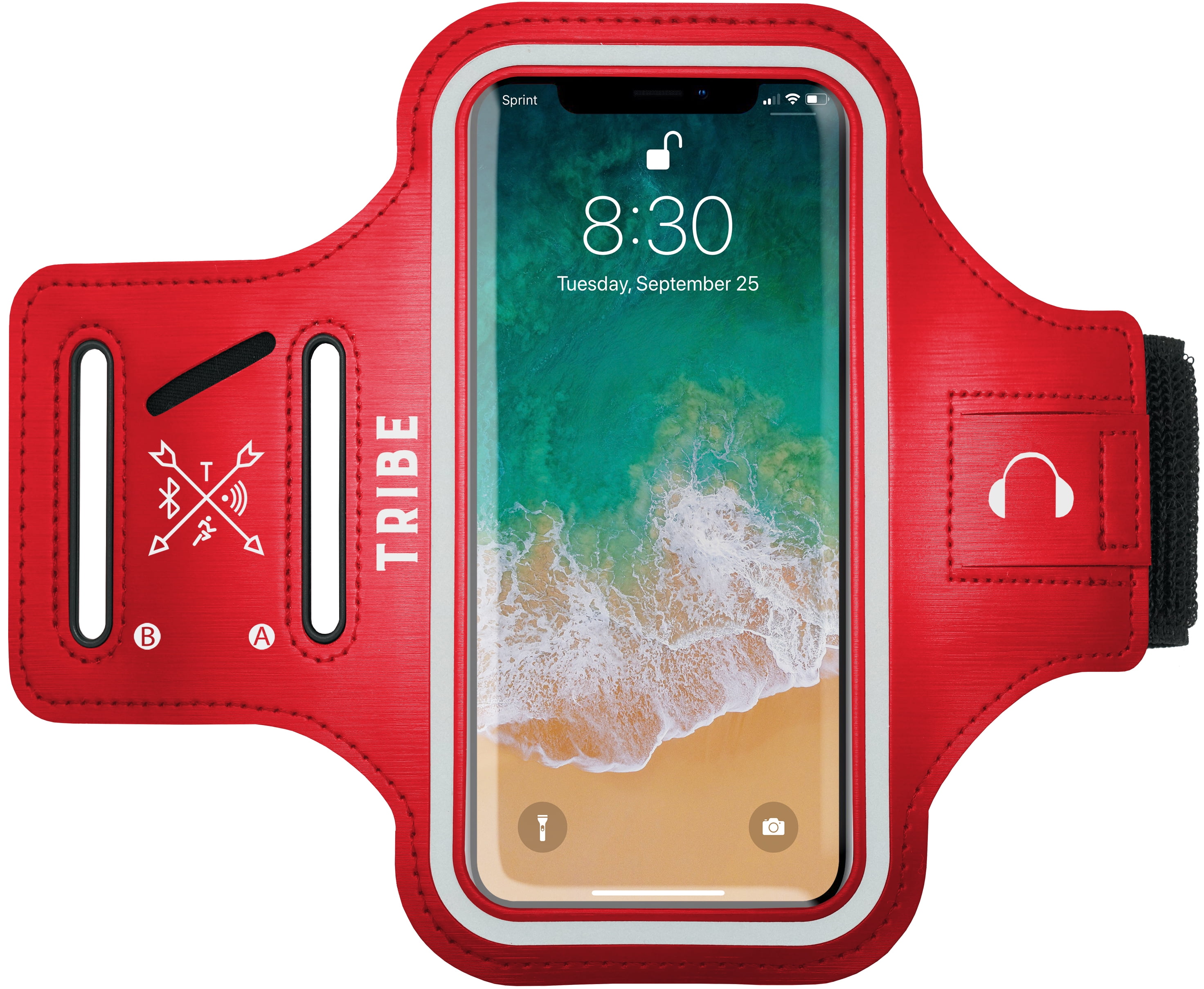 TRIBE Running Phone Armband Holder for iPhone 11, 11 Pro, 11 Pro Max, X