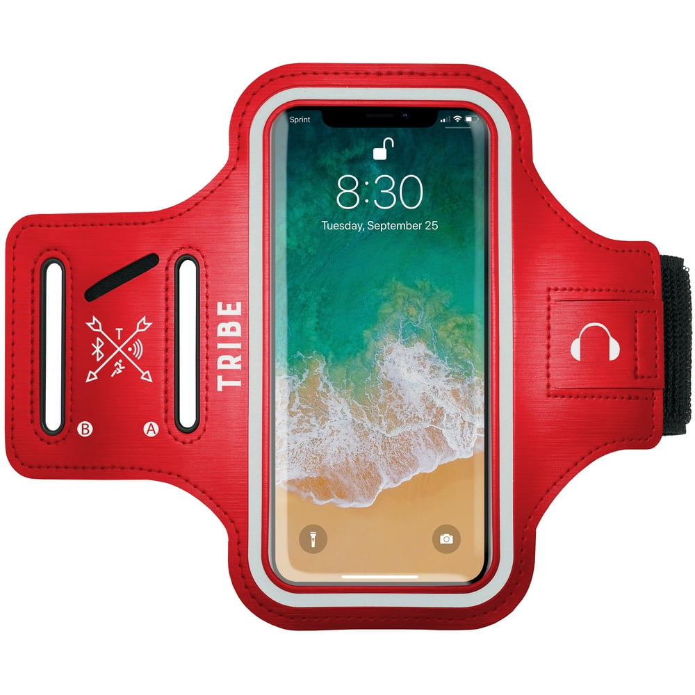 TRIBE Running Phone Armband Holder for iPhone 11, 11 Pro, 11 Pro Max, X