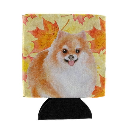 

Carolines Treasures BB9977CC Pomeranian 2 Fall Can or Bottle Hugger Can Hugger multicolor