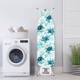 thumbnail image 3 of Kuiaobaty Sea Turtle Starfish Coral Pattern Ironing Board Cover Scorch Resistant Ironing Table Cover with Hook and Loop Fastener Strap and Elastic Edge Home & Kitchen Accessories, 3 of 5