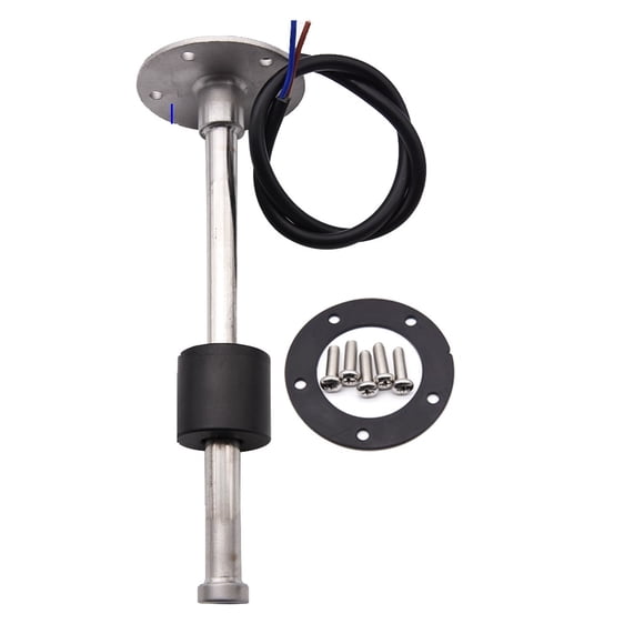 0-190Ohm Fuel Level Sensor 100MM 125MM 150MM 200MM 250MM 400MM Oil Liquid Tank Fuel Sending Unit Water Level Sensor For Gauge ,Easy to Install