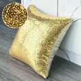thumbnail image 2 of 2Pcs/4Pcs Sequin Pillow Covers Shiny and Luxurious Home Decorative Glitter Sequins Solid Cushion Decor Square Accent Sparkle Pillow Covers for Couch Bed Party Wedding,16x16inch/18x18inch, 2 of 5