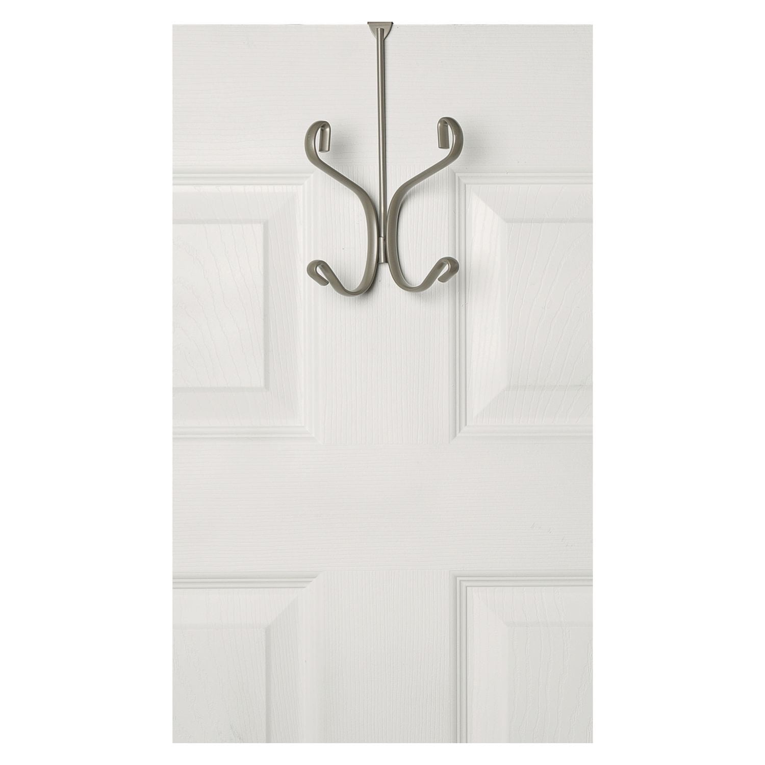 era Fancy over The Door 2 Hook Warm Silver