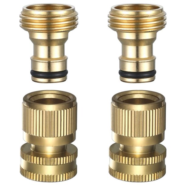 Symkmb Garden Hose Quick Connect Connect Garden Hose Fittings, Water