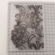 thumbnail image 3 of Plantilla de relieve cóncavo-convexo de plástico para bricolaje, placa cóncava-convexa, moldeada en relieve con clip para estampado de flores EM155, 3 of 5