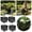 A, variant on 4 Pack Inch Black Mesh Pond Baskets, Aquatic Lily Pots with Handles, Breathable Mesh Planter for Water Lilies Aquatic Root Development