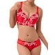 thumbnail image 1 of Worallymy Sujetador con aros y realce de encaje con estampado floral para mujer Worallymy JD735921268, 1 of 2