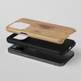 thumbnail image 2 of Wood Grain For All iPhone Series Tough Phone Case Natural Rustic Light Brown Finish, 2 of 7