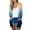Navy, variant on Fesfesfes Women Cardigan Women Casual Pocket Long Sleeve Printed Cover Up Cardigan Tops On Sale