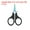 Colorful Titanium, variant on Uxcell Fishing Scissors Non-Slip Braided Serrated Edge Scissor with Split Ring Function, 2 Pack Colorful Titanium