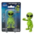 thumbnail image 5 of Space Adventure: Alien Figurine - 4 Articulated Points, 3" Vibrant Green Sci-Fi Alien, Posable Action Figure, Cosmic Toy, Classic Design, Kids Ages 3+, 5 of 7
