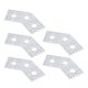 thumbnail image 2 of 5 pcs Hole Grid Plates Aluminum Alloy Hole Pattern Bracket for Robots Technical Equipment Connection, 2 of 5