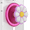 Doodle Daisy Boca, variant on PopSockets PopGrip for MagSafe: Grip and Stand for Phones and Devices - Ripple Iridescent Aviation