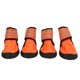 thumbnail image 1 of 4 zapatos para mascotas, zapatos antideslizantes y transpirables para perros con correas reflectantes para perros pequeños, medianos y grandes (naranja 9 cm 3,5 pulgadas), 1 of 8