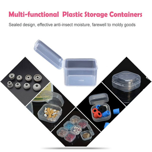 Plastic Boxes Useful Sundries Case Simple Professional Bin with Lid PP Container for Household Kitchen Office Company Hotel A57