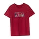 thumbnail image 4 of Camiseta para mujer Ropa de verano Cómoda camiseta de manga corta para vacaciones en la oficina S, 4 of 7