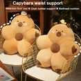 JZROCKER Office Chair Back Support Cushions Capybara Waist Support for