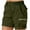 Green, variant on IROINNID Cotton Shorts for Women Solid Color High Waist Cargo Pants A-Line Loose Wide Leg Pants,Navy