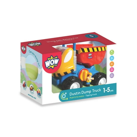 WOW Toys Dustin Dump Truck Playset for Ages 1-5