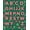 Green, Pattern 3, variant on ODIKA 8'x10' Machine Washable Non-Slip Area Rug, Educational ABC Circular Learning With Vibrant Alphabet Characters High Traffic Rug, Red, 690010