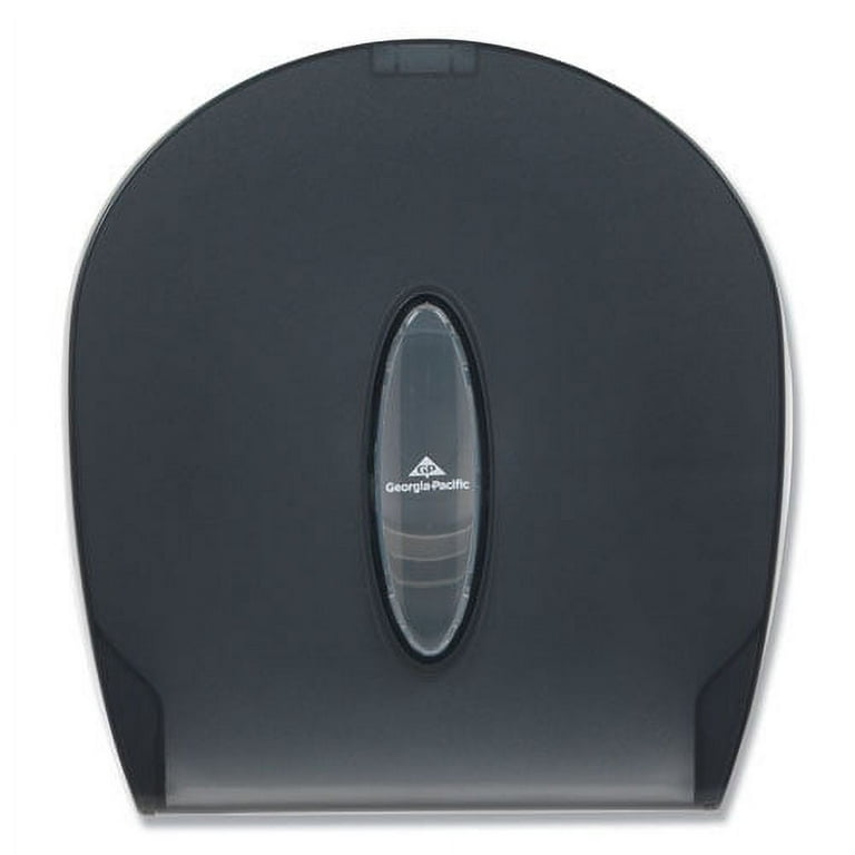 Jumbo Jr. Bathroom Tissue Dispenser, Single Roll, 10.6 x 5.4 x 11.3, Translucent Smoke Jumbo Jr. Bathroom Tissue Dispenser, Single Roll, 10.6 x 5.4 x 11.3, Translucent Smoke